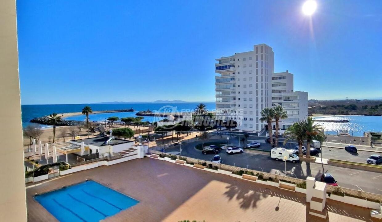Apartament Spacieux Rose Front Et Piscine